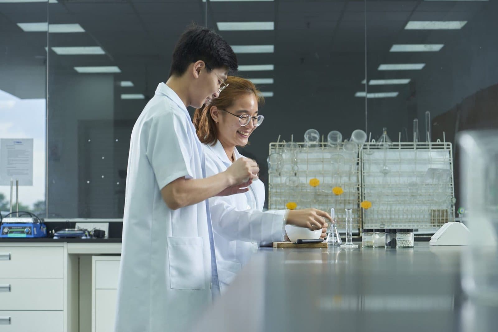 University of Cyberjaya — A chemistry laboratory